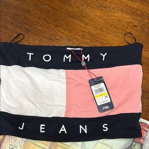 Tommy Jeans Colorblock Tube Top